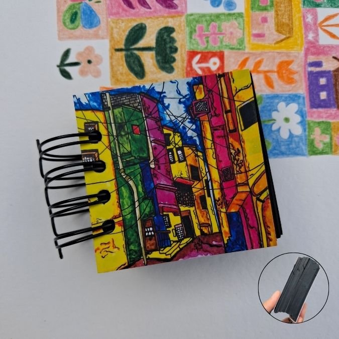 Amy's Tiny Black Sketchbook (B08)